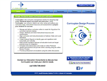 Tablet Screenshot of curricuplan.com